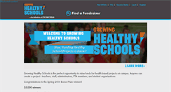 Desktop Screenshot of growinghealthyschools.org